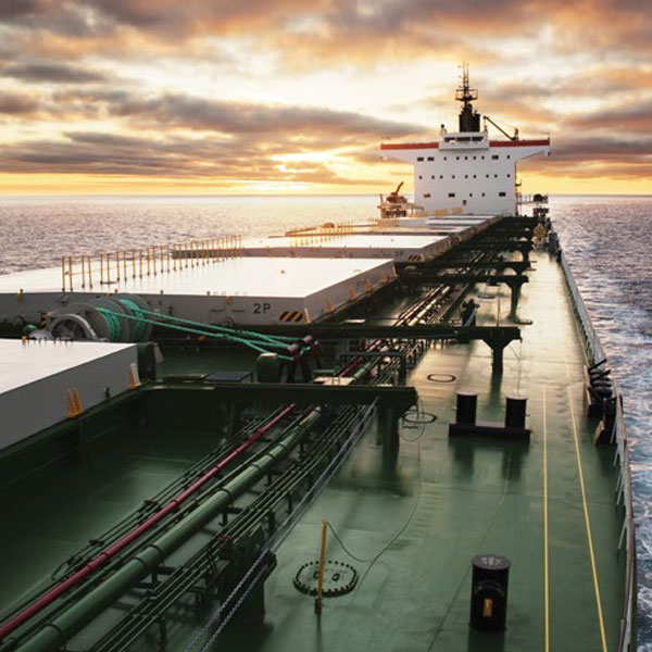 ship at sea