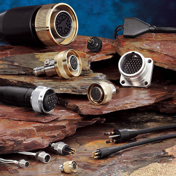 selection of underwater connection parts