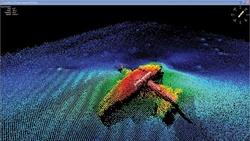 Gavia AUV by Teledyne data scan